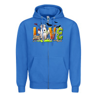 True Royal Love Nurse Halloween Zipper Hoodie - texasbilliewilder
