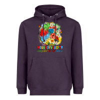 Plum neurodiversity celebrate the spectrum Heavyweight Hoodie - JahusDesignShop