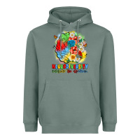 Sage neurodiversity celebrate the spectrum Heavyweight Hoodie - JahusDesignShop