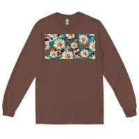 Chestnut leopard daisy Long Sleeve Tee - RanaPortraitStore