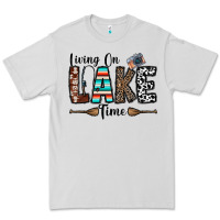 Dove Grey living on lake time Premium Tee - CowhideDigitalArt