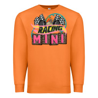 Carrot racing mini with racing oto equipment Premium Sweatshirt - AdoDesignShop