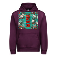 Mauve Wine western mama Urban Hoodie - NancyCooperArtShop