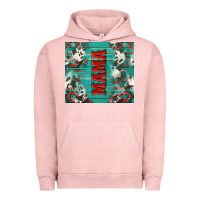 Pigment Salmon western mama Urban Hoodie - NancyCooperArtShop