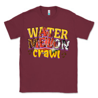 Burgundy watermelon crawl Classic Tee - texasbilliewilder