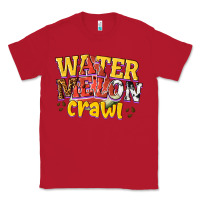 Red watermelon crawl Classic Tee - texasbilliewilder