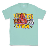 Seafoam watermelon crawl Classic Tee - texasbilliewilder