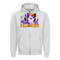 Dove Grey My 1st Halloween Zipper Hoodie - texasbilliewilder