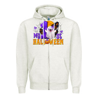 Oatmeal Heather My 1st Halloween Zipper Hoodie - texasbilliewilder