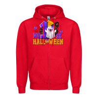 Red My 1st Halloween Zipper Hoodie - texasbilliewilder