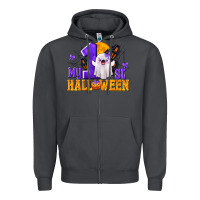Smoke My 1st Halloween Zipper Hoodie - texasbilliewilder