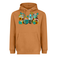Meerkat gemstone coffee cups Heavyweight Hoodie - AdoDesignShop