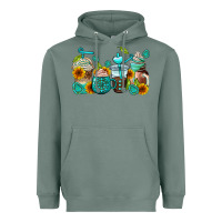 Sage gemstone coffee cups Heavyweight Hoodie - AdoDesignShop