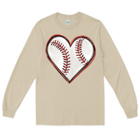 Mushroom baseball heart Long Sleeve Tee - texasbilliewilder
