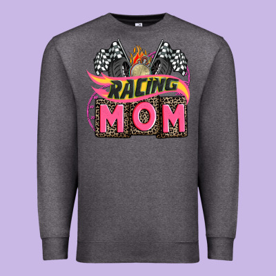 Racing Mom With Racing Oto Equipment Premium Sweatshirt Designed By Adodesignshop
