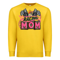 Lemon racing mom with racing oto equipment Premium Sweatshirt - AdoDesignShop