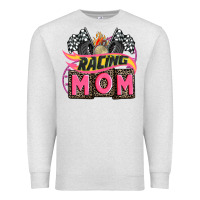 Oatmeal Heather racing mom with racing oto equipment Premium Sweatshirt - AdoDesignShop