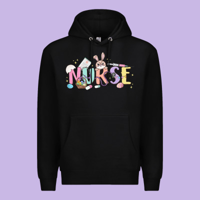 Easter Nurse Premium Hoodie Designed By Maliassmallbusiness