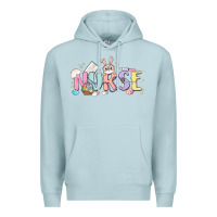 Blue Mist easter nurse Premium Hoodie - MaliasSmallBusiness