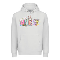 Dove Grey easter nurse Premium Hoodie - MaliasSmallBusiness