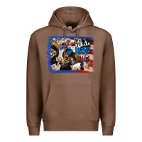 Chestnut Red White Moo Heifers Premium Hoodie - RanaPortraitStore