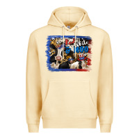 Pina Colada Red White Moo Heifers Premium Hoodie - RanaPortraitStore
