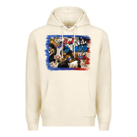 Tofu Red White Moo Heifers Premium Hoodie - RanaPortraitStore