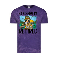 Cloud Purple o' fishally retired Vintage Tee - BarkalooDesign