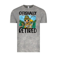 Cloud Rock o' fishally retired Vintage Tee - BarkalooDesign