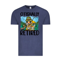 Vintage Denim o' fishally retired Vintage Tee - BarkalooDesign