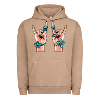 Pigment Burro gemstone rock hand Urban Hoodie - MaliasSmallBusiness
