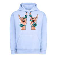 Pigment Grape Ice gemstone rock hand Urban Hoodie - MaliasSmallBusiness