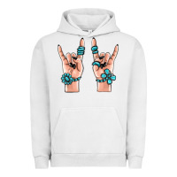 Pigment Lunar Rock gemstone rock hand Urban Hoodie - MaliasSmallBusiness