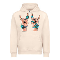 Sandshell gemstone rock hand Urban Hoodie - MaliasSmallBusiness