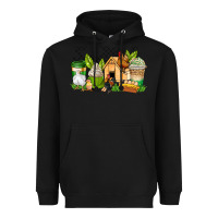 Black chicken coffee cups Heavyweight Hoodie - AdoDesignShop