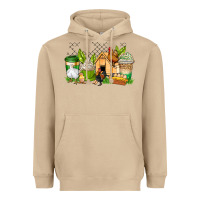 Mushroom chicken coffee cups Heavyweight Hoodie - AdoDesignShop