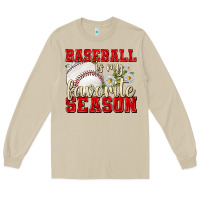 Mushroom baseball is my favorite season Long Sleeve Tee - texasbilliewilder