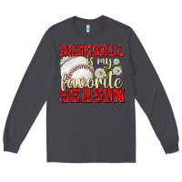 Smoke baseball is my favorite season Long Sleeve Tee - texasbilliewilder
