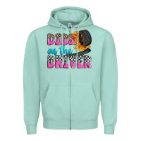 Seafoam dibs on the driver Zipper Hoodie - Zillion Design Studio
