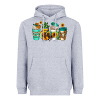 Heather Grey arizona coffee cups Heavyweight Hoodie - AdoDesignShop
