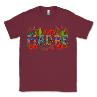 Burgundy madre Classic Tee - Zillion Design Studio