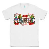 White madre Classic Tee - Zillion Design Studio