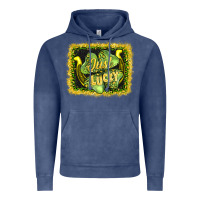 Vintage Denim just lucky Vintage Hoodie - AdoDesignShop