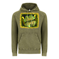 Vintage Olive just lucky Vintage Hoodie - AdoDesignShop