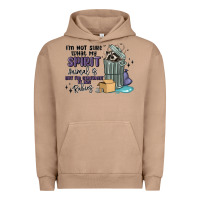Pigment Burro spirit animal raccoon Urban Hoodie - MaliasSmallBusiness