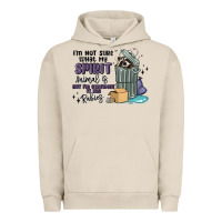 Pigment French Oak spirit animal raccoon Urban Hoodie - MaliasSmallBusiness