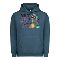 Pigment Midnight Navy spirit animal raccoon Urban Hoodie - MaliasSmallBusiness