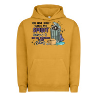Pigment Peanut Butter spirit animal raccoon Urban Hoodie - MaliasSmallBusiness