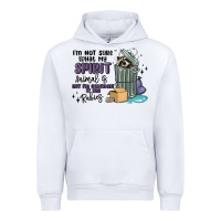 White spirit animal raccoon Urban Hoodie - MaliasSmallBusiness
