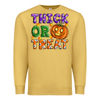 Antique Gold Thick Or Treat Premium Sweatshirt - Artiststas